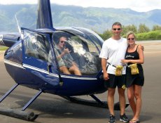 Adoptive Family Photo: Our First Helicopter Ride, click to view bigger version