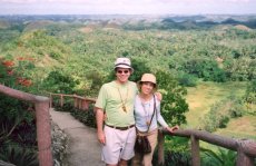 Adoptive Family Photo: Enjoying the Sight of Over 1,200 <br>Hills Around Us, click to view bigger version