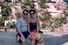 Adoptive Family Photo: Sight Seeing in Positano, Italy, click to view bigger version