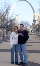 Adoptive Family Photo: Visiting Downtown St. Louis, click to view bigger version