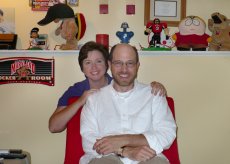 Adoptive Family Photo: Having Fun at Home, click to view bigger version