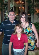 Adoptive Family Photo: Picking Up Kendra from <br>Culinary Camp, click to view bigger version