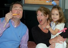 Adoptive Family Photo: Easter at Our Parents, click to view bigger version