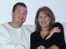 Adoptive Family Photo: Visiting with Friends, click to view bigger version