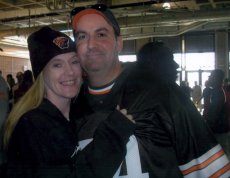Adoptive Family Photo: At a Cleveland Browns Game, click to view bigger version
