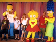 Adoptive Family Photo: The Family at Universal Studios, click to view bigger version