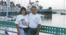 Adoptive Family Photo: Vacation Boating Trip to Racine, WI, click to view bigger version