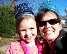 Adoptive Family Photo: Celebrating New Years, click to view bigger version