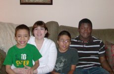 Adoptive Family Photo: Our Family, click to view bigger version