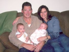 Adoptive Family Photo: The Two of Us with Our Niece<br>and Nephew, click to view bigger version