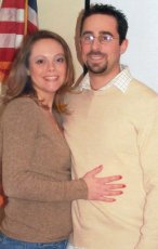 Adoptive Family Photo: At Church Before Our <br>Spaghetti Dinner<br>Fundraiser!, click to view bigger version
