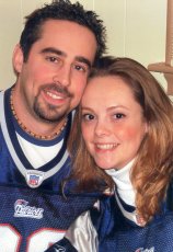 Adoptive Family Photo: During the Big Patriots<br>Playoff Game!, click to view bigger version
