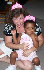 Adoptive Family Photo: Lynn and Sabrina, click to view bigger version