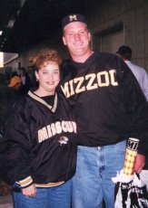 Adoptive Family Photo: At a Mizzou Game, click to view bigger version