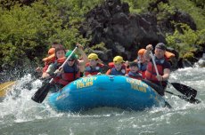 Adoptive Family Photo: Having a Blast River Rafting as a Family, click to view bigger version