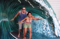 Adoptive Family Photo: Catching a Wave, click to view bigger version