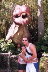 Adoptive Family Photo: Awww!!! Amusement Park in <br>Florida, click to view bigger version