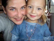 Adoptive Family Photo: Allison and Luna, click to view bigger version