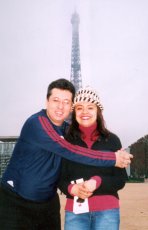 Adoptive Family Photo: Seeing the Sights in Paris, click to view bigger version
