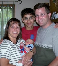 Adoptive Family Photo: Zachary�s Adoption Day, click to view bigger version