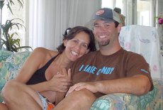 Adoptive Family Photo: Relaxing on Vacation in<br>Panama City, Florida, click to view bigger version