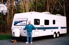 Adoptive Family Photo: Ready to Go Camping!