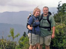 Adoptive Family Photo: Gorgeous Views in the Smokies, click to view bigger version