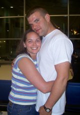 Adoptive Family Photo: Our Last Embrace before <br>Kristin Left Qatar, click to view bigger version