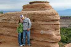 Adoptive Family Photo: Colorado National Monument, click to view bigger version