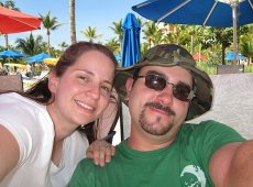 Adoptive Family Photo: In Aruba with the Family, click to view bigger version
