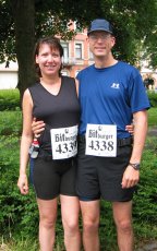 Adoptive Family Photo: Beginning a Half <br>Marathon, click to view bigger version