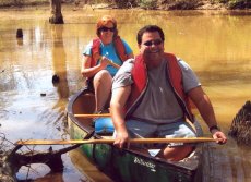 Adoptive Family Photo: Canoeing on a Saturday Afternoon, click to view bigger version