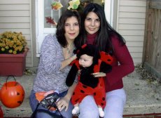 Adoptive Family Photo: Trick or Treat with Niece, click to view bigger version