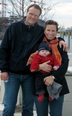 Adoptive Family Photo: Showing Daniel the <br>New Harbor, click to view bigger version