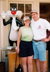 Adoptive Family Photo: Spending the Day Goofing Off <br>at Six Flags, click to view bigger version