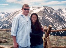 Adoptive Family Photo: Hiking in Colorado on Our Honeymoon, click to view bigger version