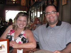 Adoptive Family Photo: Dining Out with Family, click to view bigger version