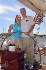 Adoptive Family Photo: Sailing to Annapolis, click to view bigger version