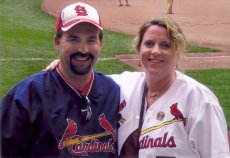 Adoptive Family Photo: Cheering for the Cardinals, click to view bigger version