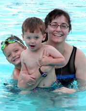 Adoptive Family Photo: Vacationing at Myrtle <br>Beach, SC, click to view bigger version
