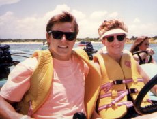 Adoptive Family Photo: Parasailing in Cancun, click to view bigger version