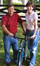 Adoptive Family Photo: Biking in the Park, click to view bigger version