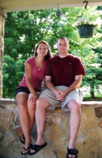 Adoptive Family Photo: Hanging Out on the Porch, click to view bigger version