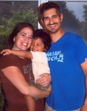 Adoptive Family Photo: Getting Ready to Go to <br>Festival Day, click to view bigger version
