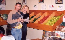 Adoptive Family Photo: Shopping at a Local Fruit Stand, click to view bigger version