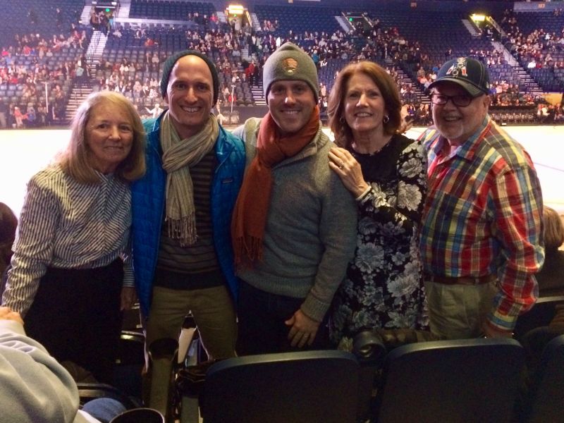 Attending an Ice Skating Show in Nashville with Family