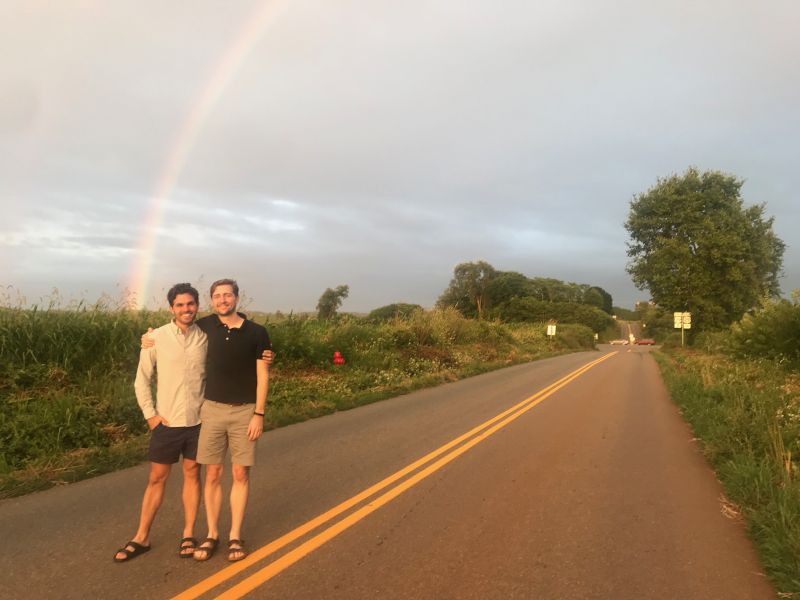 We Found a Rainbow While Driving Through Charlottesville