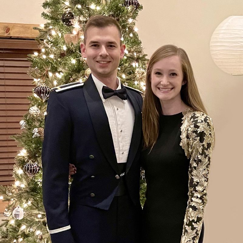All Dressed Up for an Air Force Party