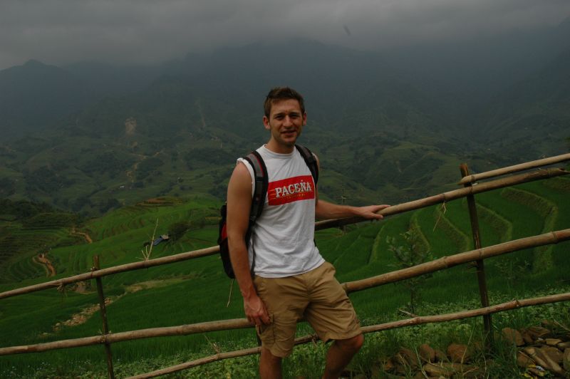 Noah Hiking in Vietnam