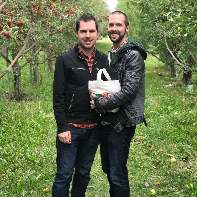 Picking Apples at the Orchard